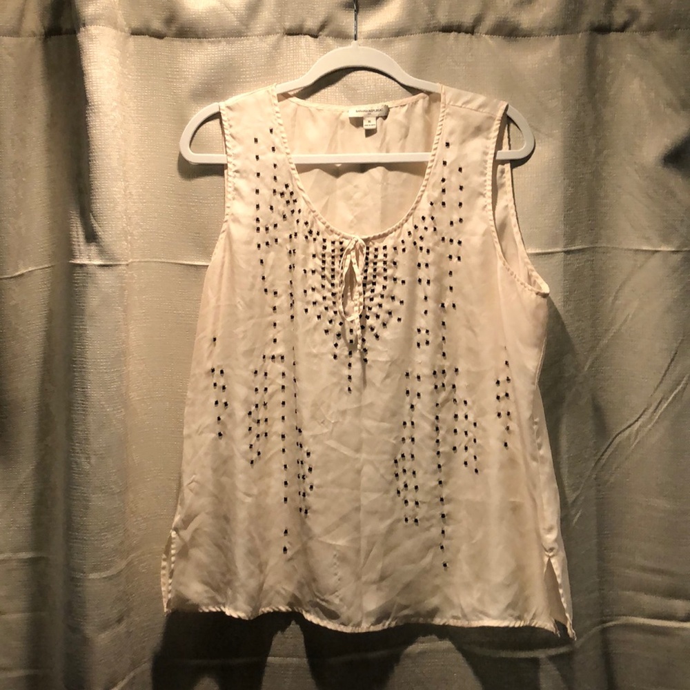 Silken Banana Republic tank